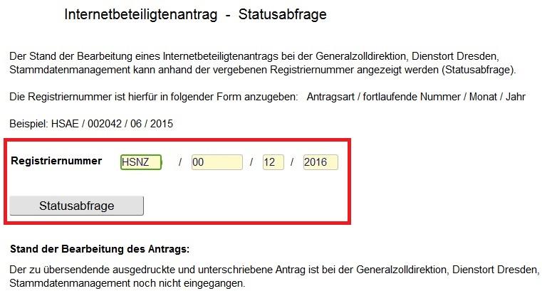 EORI Nummer beantragen Zollnummer beantragen | rothlive.de