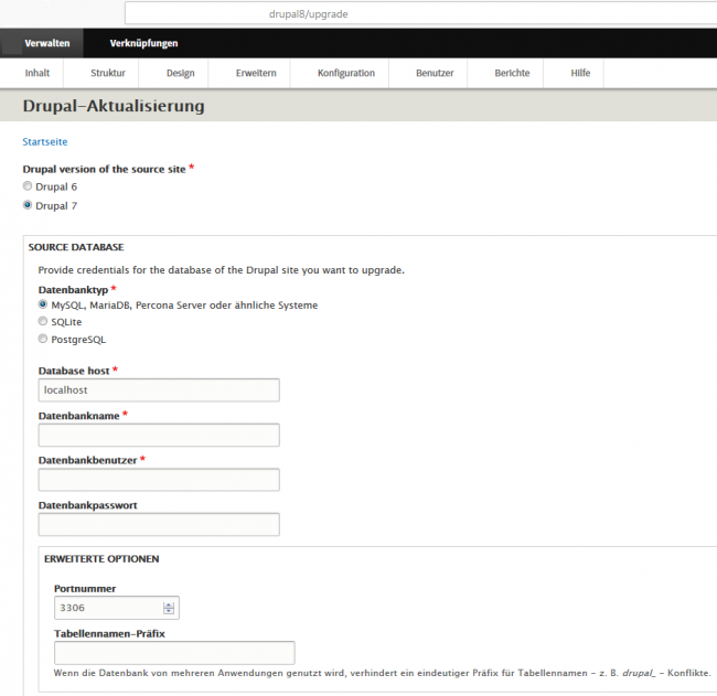 Drupal Upgrade Drupal Upgrade