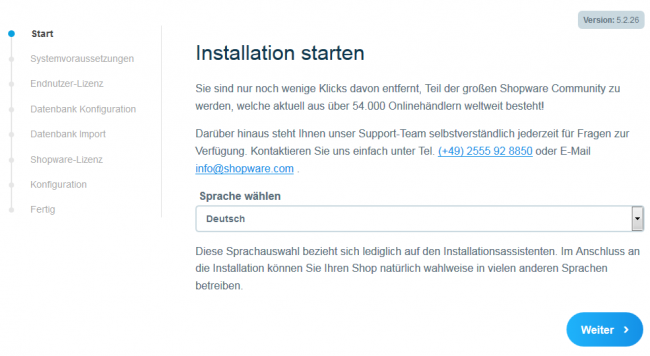 shopware_installiern